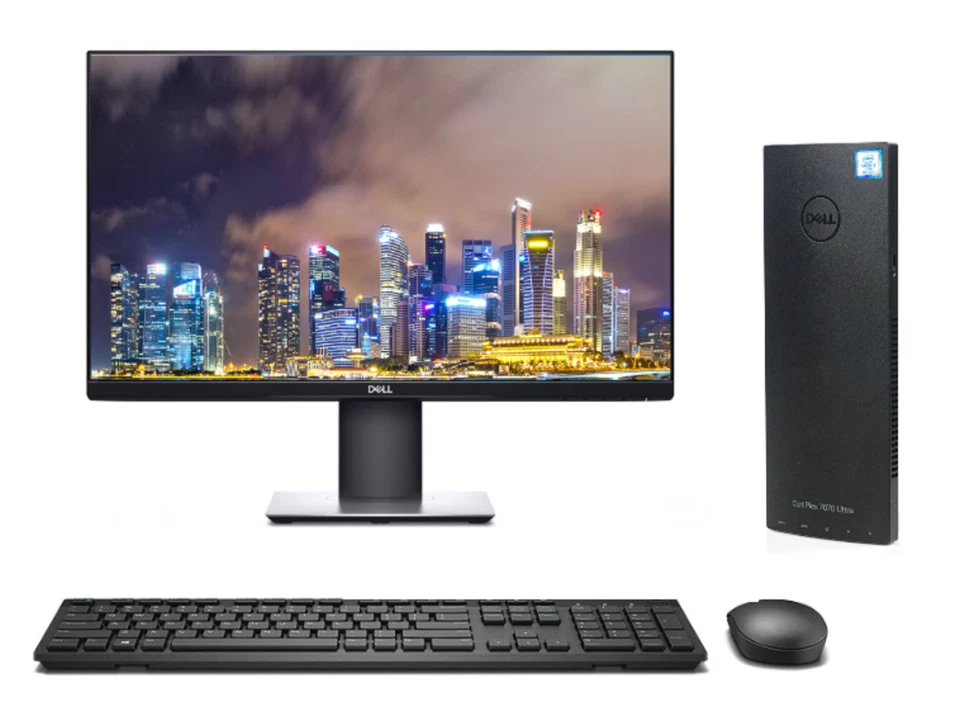 Dell OptiPlex 7070 Ultra AIO i5, Win 11 Pro with P2419H Infinity Edge Monitor - Image 1 of 1