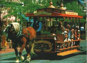 Trollly Ride--Walt Disney World--Florida--Foto a color brillante 5x7 - Imagen 1 de 1