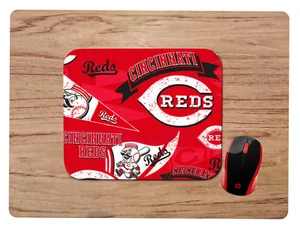 CINCINNATI REDS CUSTOM DESK MAT MOUSE PAD HOME OFFICE GIFT - Picture 1 of 1