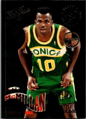 1994-95 Topps Stadium Club Basketball Nate McMillan #10 - Image 1 of 2