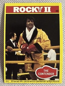 The Contender - 1979 Topps Rocky II #43 NM