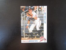 2001 Grandstand Danville Braves Mike O'Kelly Card (B60) Atlanta Braves