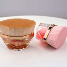 2pcs Hexagonal Makeup Brush Fluid Quicksand Handle Hexagonal Cosmetic Brush RMM