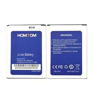 HT37 - New Genuine 3000mAh Battery Batterie Batteria for HOMTOM HT37 - Photo 1 sur 3
