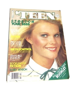 Vintage Teen magazine 80s Cover Girl March 1980 Robbie Benson - Picture 1 of 8