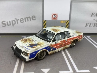 1987 Buick Grand National Weathered Custom 1/64 Diecast Barn Find M2 Machines - Image 1 of 4