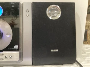 Philips MC235B Compact Stereo System CD Player AM/FM with Speakers Working - Picture 1 of 7