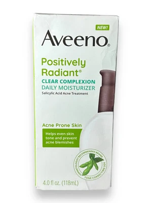 Aveeno Clear Complexion Acne-Fighting Daily Moisturizer with Soy, 4 fl oz - Image 1 of 2