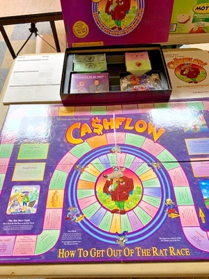 Juego de mesa Cashflow. Excelente estado. Todas las piezas incluidas.  Foto 1 de 4