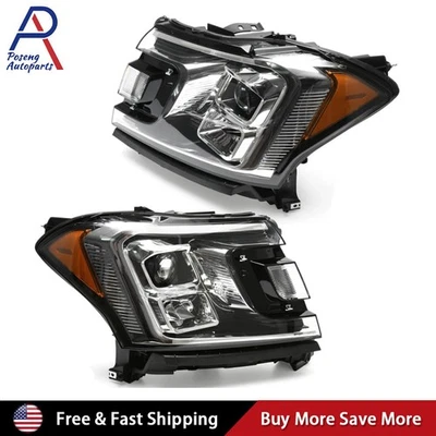 For 2018-2021 Ford Expedition LED Left Right Headlight JL1Z13008J JL1Z13008K Foto 1 de 4
