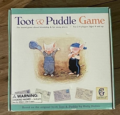 Juego de Mesa Gamewright Vintage Toot & Puddle NUEVO Estado Foto 1 de 2