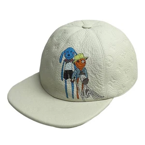 LOUIS VUITTON Casquette LV Friends Cap Ivory MP2944 60 Unisex Used Excellent Con - Picture 1 of 8