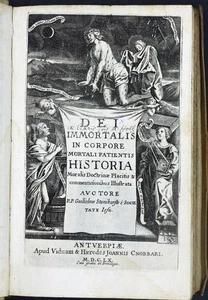 1660 Mystical Union and The Mystery of the Incarnation THEOLOGY Vellum BIBLE - Imagen 1 de 6
