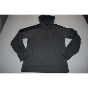 Adidas Sudadera Pullover Mujer Talla Pequeña Gris Bolsillo Frontal Mezcla Algodón - Imagen 1 de 6