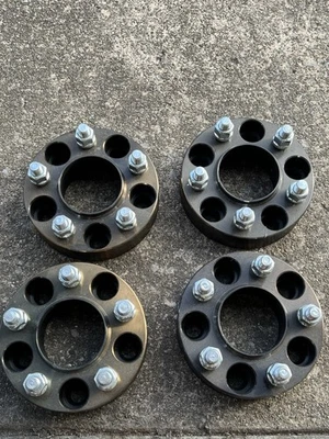 Jeep Wrangler JK Wheel Spacers 1-3 inches With Pressed In Studs - Image 1 of 4