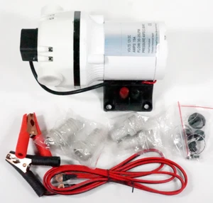 12V DC DEF Transfer Lift Pump 1/2 and 3/4" Hose Barb Fittings For Adblue Urea - Imagen 1 de 1