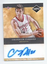 2011-12 Limited 2011 Draft Pick Redemptions #17 Chandler Parsons Auto