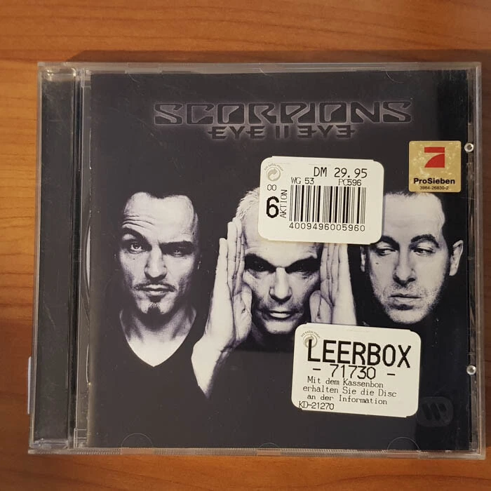 SCORPIONS Eye To Eye  EX/EX(CD) - Bild 1 von 4