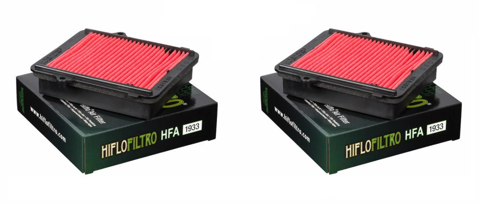 Fits HONDA CRF100 A-G AFRICA TWIN 2 AIR FILTERS 2016-HIFLO AIR FILTERS - HFA1933 - Image 1 of 1