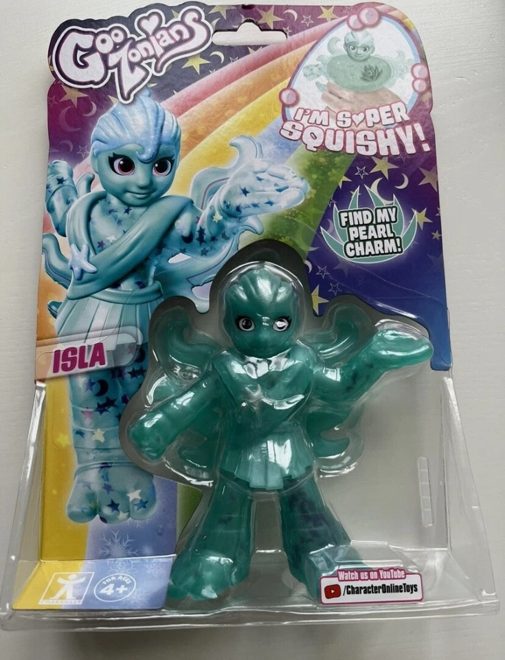 Goozonians - Isla Hidden Charm Collectible Stretchy Figure Squishy Goo Zonians - Image 1 of 1