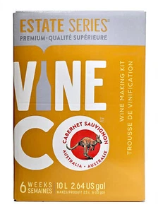 VineCo Estate Series Australian Cabernet Sauvignon Wine Making Ingredient Kit - Picture 1 of 9