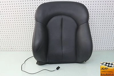 Mercedes CLK500 W209 2004 pasajero delantero derecho asiento superior cojín negro Foto 1 de 4