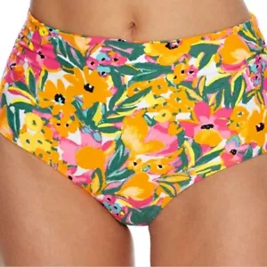 Parte inferior de natación Anne Cole convertible cintura alta sol floral talla XXL nueva con etiquetas - Imagen 1 de 8