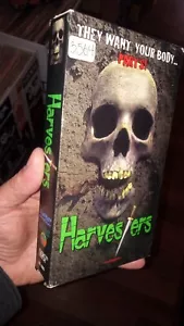 Harvesters (VHS, 2002) horror gore RARE rental copy play-tested - Picture 1 of 4