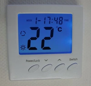 Digital Raumthermostat für Fussbodenheizung   #n739 - Bild 1 von 3