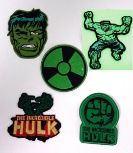 Incredible Hulk 3"-3.5" Tall Embroidered Patch- 5 Different- Your Choice - Picture 1 of 7