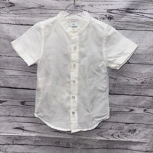 Boboli Boys Band Collar Button Down Shirt Size 2y - Picture 1 of 3