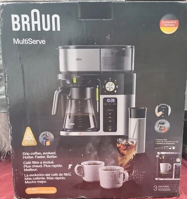 💥 Cafetera de goteo Braun MultiServe - KF9050 ☕️🆕️👌 Foto 1 de 4