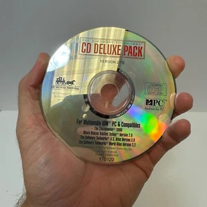 The Software Toolworks Cd Deluxe Pack ***DISC ONLY*** Chessmaster 3000 - Photo 1/4