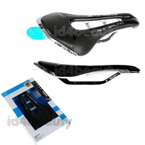 New in box PRO Stealth LTD Saddle Black Inox Rails 142mm for Road Bike - Picture 1 of 1