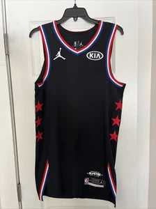 2019 NBA All-Star Game Lebron Team Vaporknit Black Jersey Blank NEW Size 44 +4L - Picture 1 of 5