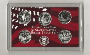 2003 s 5-piece silver quarter proof set no box or COA - Picture 1 of 2