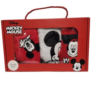 DISNEY Mickey Mouse Pyjama Set With Socks For Comfort Sleep New with Tag - Picture 1 of 7