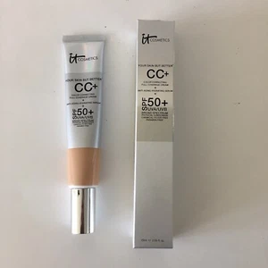 IT Cosmetics CC+ Color Correcting Full Coverage Anti Aging Cream Serum SPF 50+ - Picture 1 of 3