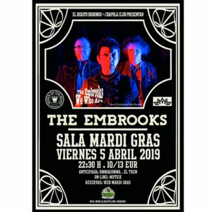 Poster The Embrooks Spain Tour 2019 (A Coruña) - Picture 1 of 1