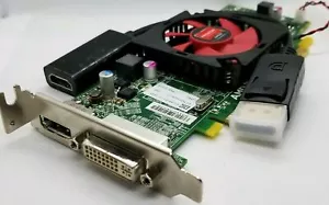 HP Compaq Elite 8000 8100 8200 8300 SFF 1GB Video Card Windows 10 DP to HDMI - Picture 1 of 4