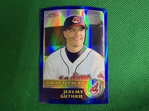2003 Topps Chrome Refractors #422 Jeremy Guthrie DP 044/699 Cleveland Indians - Picture 1 of 1