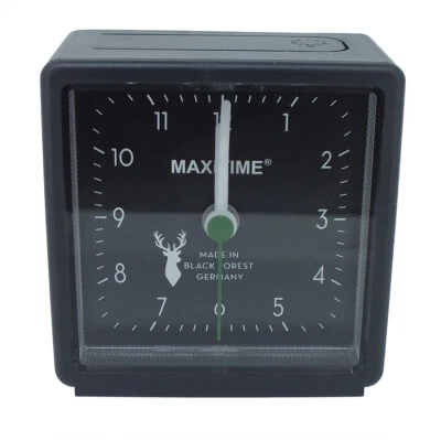 Maxitime > Despertador Análogo Ansteigender Alarma Negro > Plástico - Imagen 1 de 4