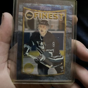 Paul Kariya 1995 Topps Finest Ducks Card