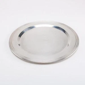 Kate Spade Union Street Silverplate Charger  New in Box By Lenox - Picture 1 of 5