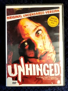 Unhinged DVD 1982 Uncensored Horror Slasher Exploitation * Former Rental  - Picture 1 of 3