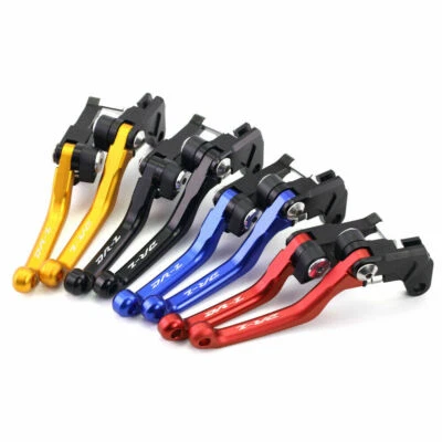For Suzuki DRZ400S DRZ400SM DRZ400E 2000-2020 Black CNC Pivot Clutch Brake Lever - Image 1 of 4