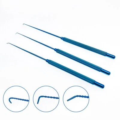 Micro Carpentier Vascular Hook Titanium Neurosurgery Surgical Instruments - Image 1 of 4