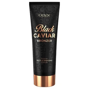 Onyx Black Caviar Dark Sunbed Cream Body Bronzer Tanning Bed Lotion Accelerator - Picture 1 of 21