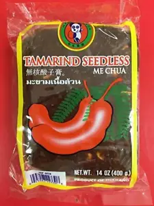 4x 14oz Nasse Tamarindenpaste, Saure Tamarindenpaste Kernlos Tamarido Produkt Thailand - Bild 1 von 4
