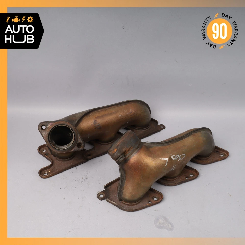 06-12 Juego de cabezales colector de escape lado derecho e izquierdo mercedes w204 c300 m272 fabricante de equipos originales Foto 1 de 4